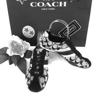 Coach “Jayme” Black sneakers